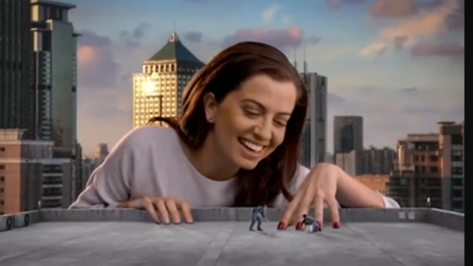 Would you like it if tiny people painted your nails?
