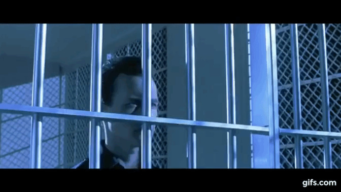 If YOU saw a man just phase through iron bars right in front of you what would you think?