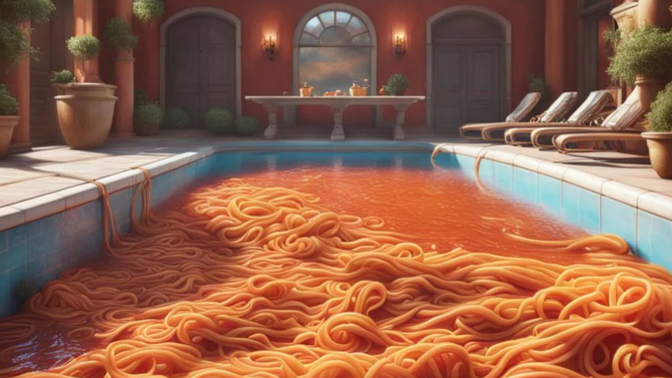 If You Were To Jump In A Pool Filled With Food What Kind Of Food Would You Want To Jump Into?