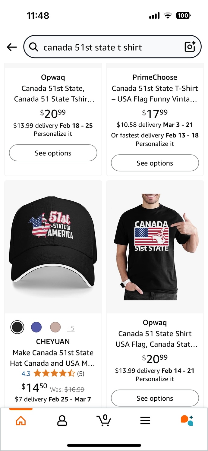 Wouldn’t you be upset if Canada was saying it would make America the 11th Province?