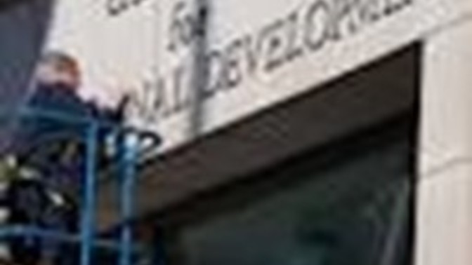 The signage has been removed from the USAID building. Is President Trump correct in shutting this agency down?