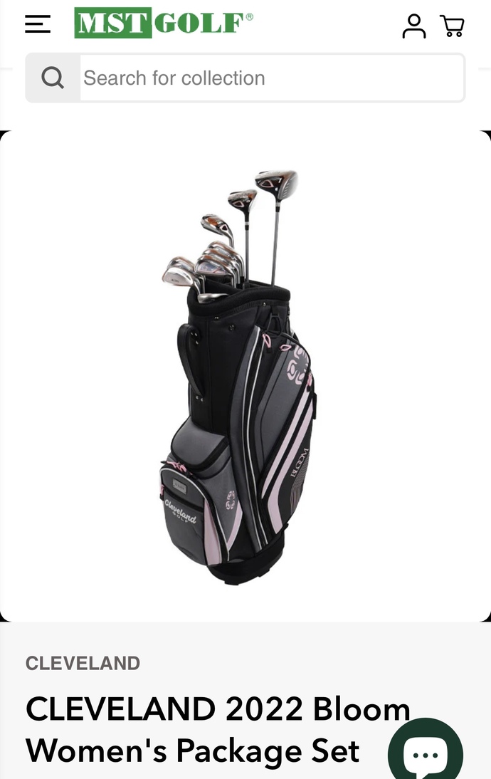 Which golf set, Cobra, Maruman or Cleveland?