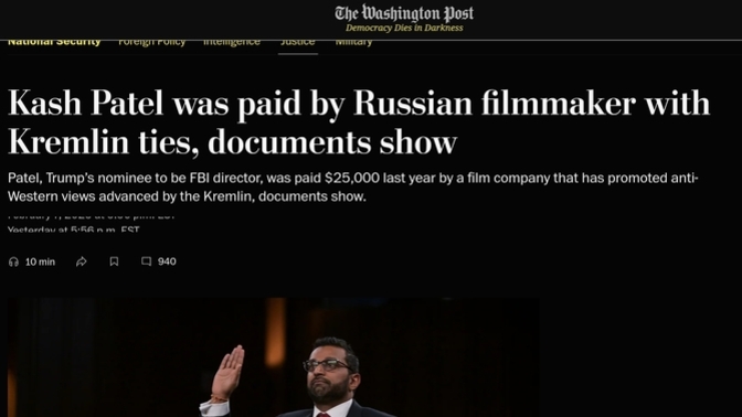 Why does everything Trump lead to Russia (#1092)?