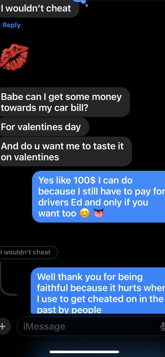 Is my girlfriend using me for money?