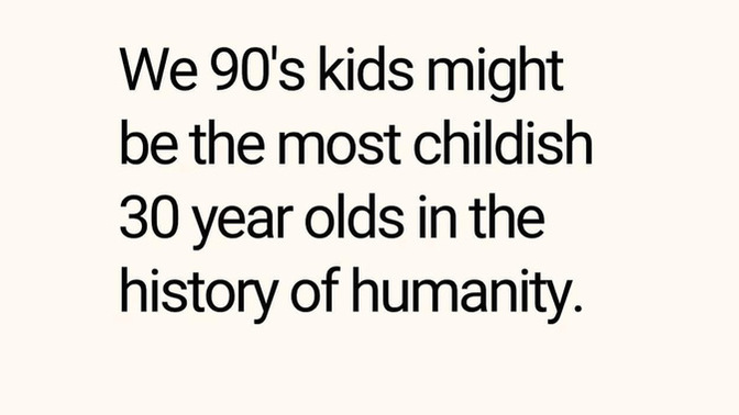 Why do millennial adults look so much younger than gen X and Boomers when they were 25+?