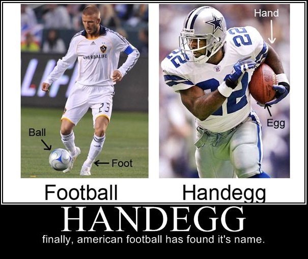 Why can't American football fans just be nice like rugby ones?