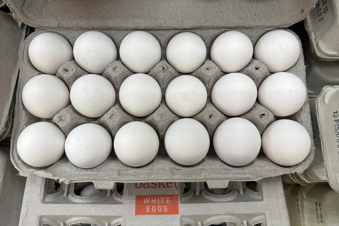 How expensive are eggs in your local grocery store now? Have stores been wiped out?