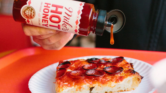 Does hot honey sound good on pizza?