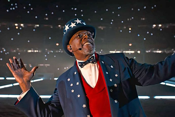 Samuel L. Jackson as Uncle Sam