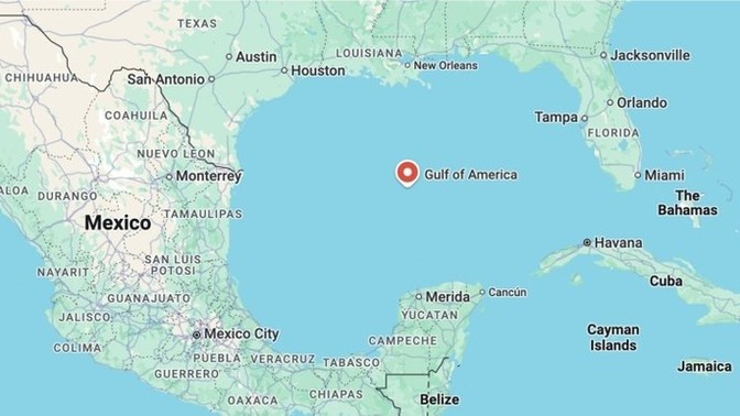 Why is this name changed to Gulf of America?