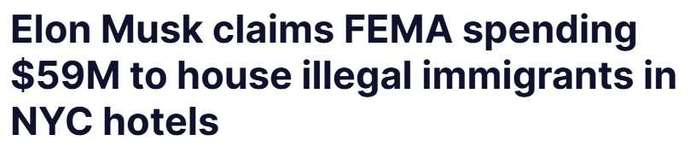 =EXPOSED!= DOGE finds Dems and FEMA were lying about using your money meant for Americans to pay for housing illegals instead. What should be done?