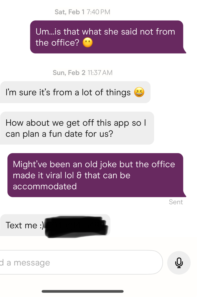 3rd time in a matter of a month…you can’t tell me this doesn’t feel like kind of a beta move? And they don’t follow up again after they give their #?
