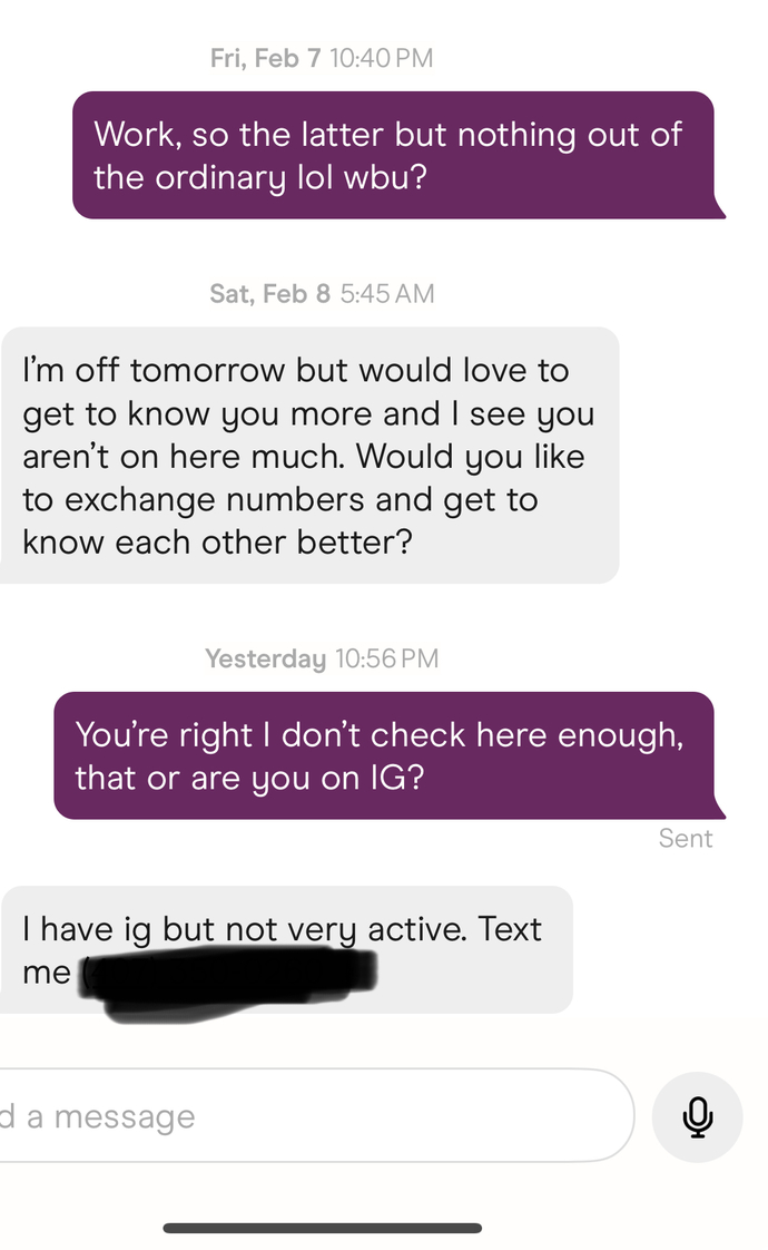 3rd time in a matter of a month…you can’t tell me this doesn’t feel like kind of a beta move? And they don’t follow up again after they give their #?