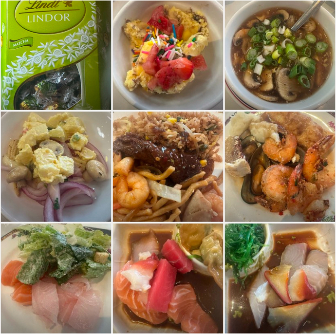 How does Mandarin buffet look?