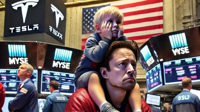 Tesla stock is crashing. But why?