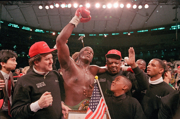 What are your thoughts that it has been 35 years since Buster Douglas defeated Mike Tyson in Tokyo, Japan, on February 11, 1990?