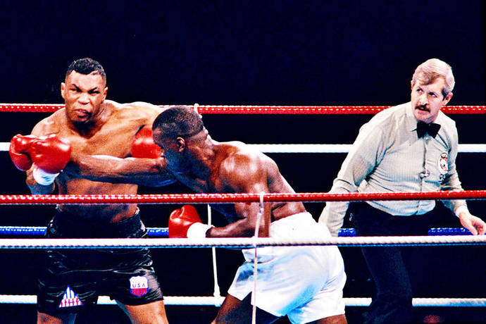 What are your thoughts that it has been 35 years since Buster Douglas defeated Mike Tyson in Tokyo, Japan, on February 11, 1990?