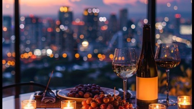 Do you usually prefer sitting beside or across from your date or partner?