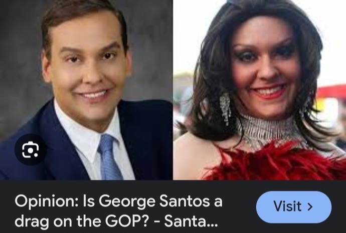 George Santos? Oh wait, he's a proud Republican. 🤣 