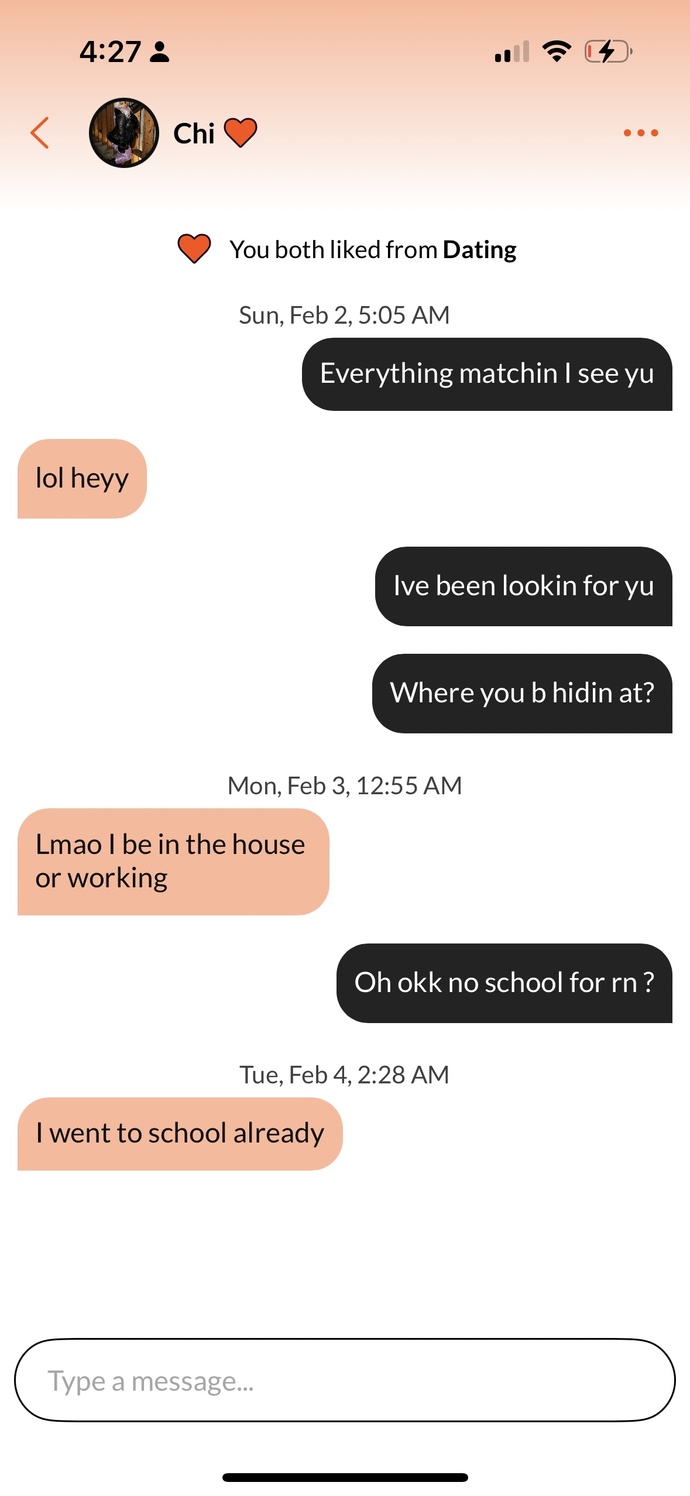 Why do I get responses like this on dating apps all the time?