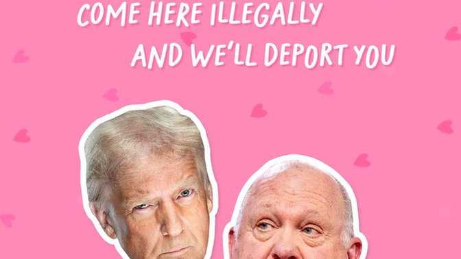 Did you get a Valentine from President Trump today?