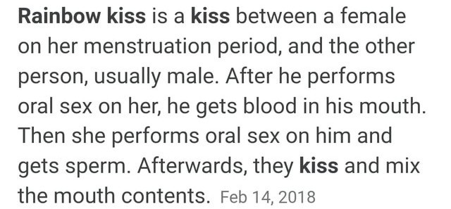 Have you ever had a rainbow kiss 🌈💋?