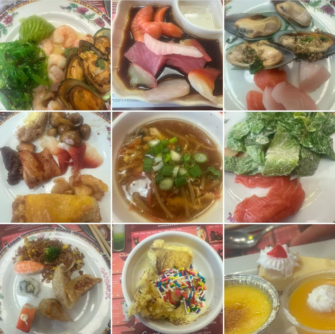 Does our second trip to the buffet this week look good?