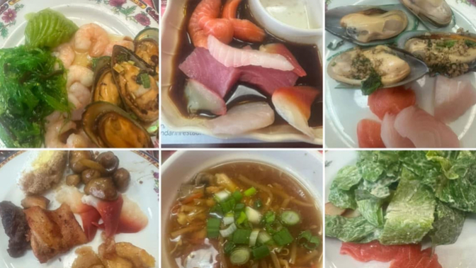 Does our second trip to the buffet this week look good?