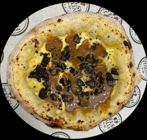 What looks the best welsh pizza?