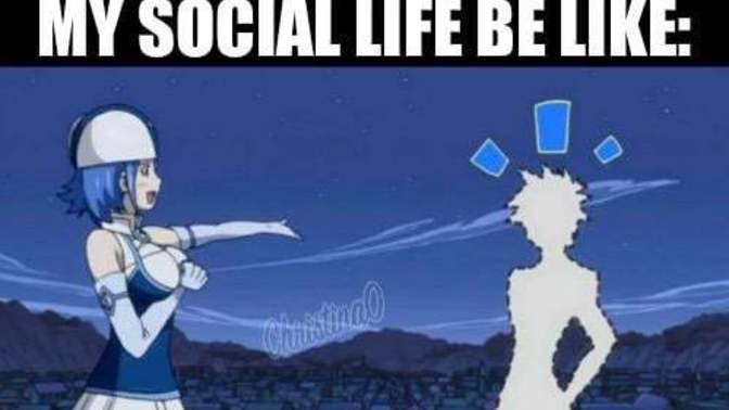 How would you rate your social life out of five?