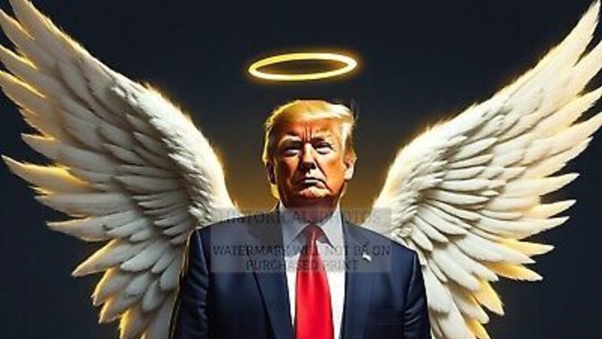 Do you think Trump is a holy man?