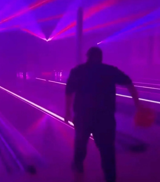 from a bowling video (I will send video to fellow user via dm request