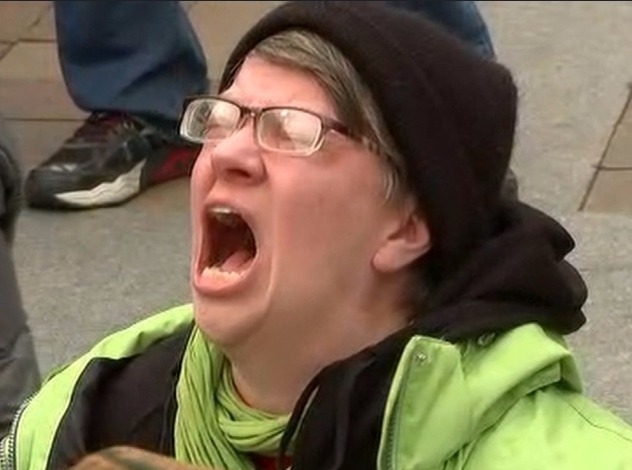 What are these lunatic liberal women doing?