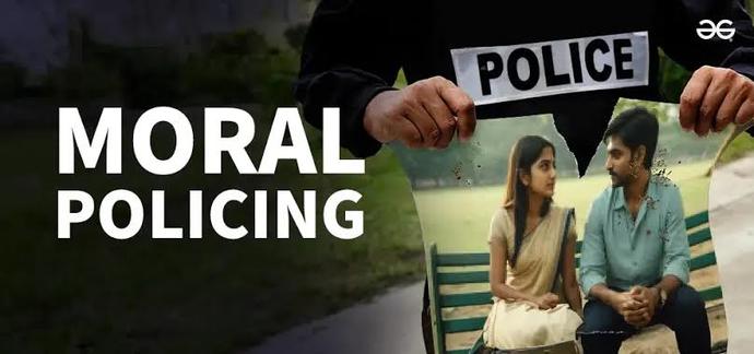 How does moral policing expose Indias cultural divide?