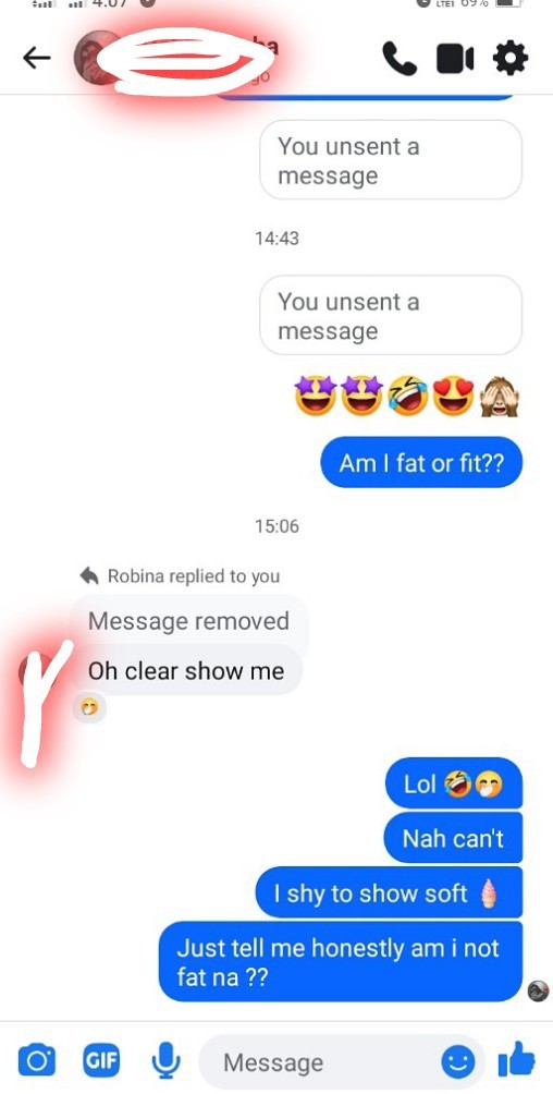 What will you say about this random girl on fb?