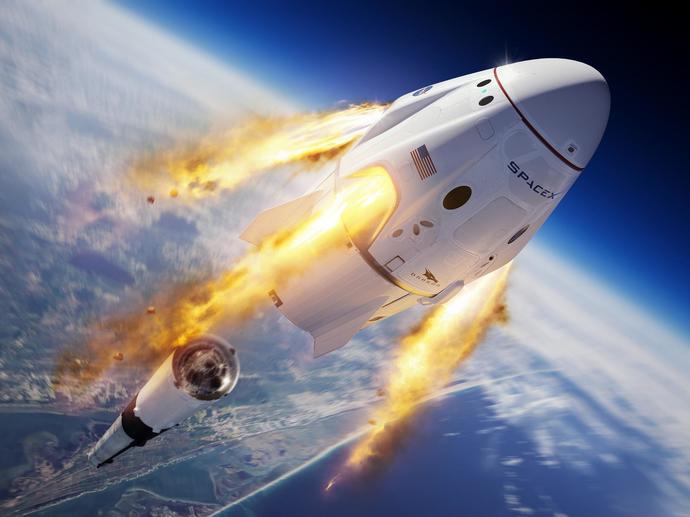 Is the USA treasury paying for space X toys into space?