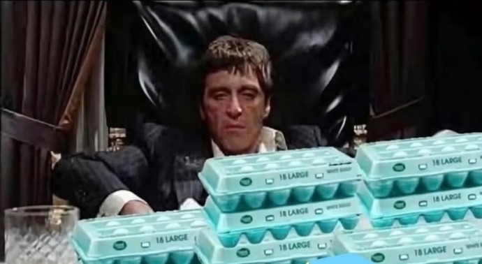 Would you do an egg heist if egg prices gets worse and out of hand?