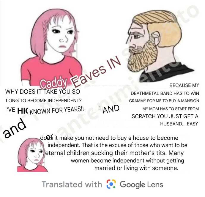 Why do you think womens independence is wrongly associated with getting married or being dependent on someone?