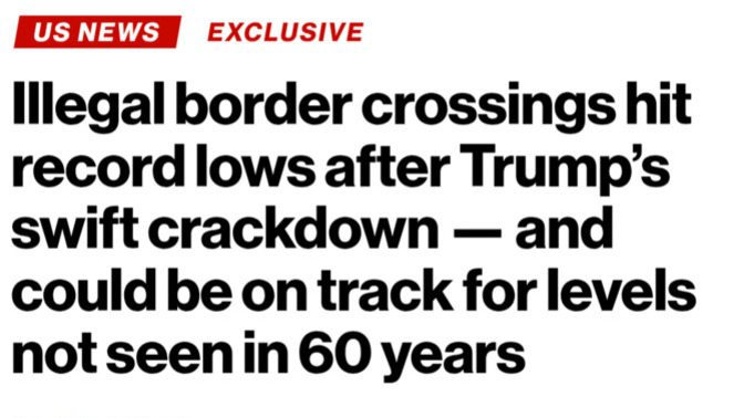 Illegal border crossings dropped 90% in just a few weeks under Trump. So why did the Democrats lie for four years and blame it on Republicans?