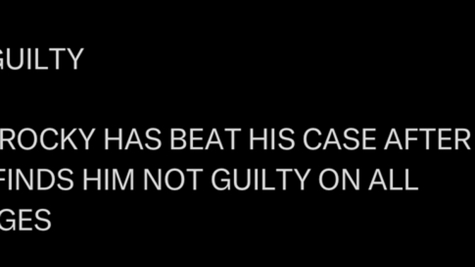 Thoughts on his verdict?