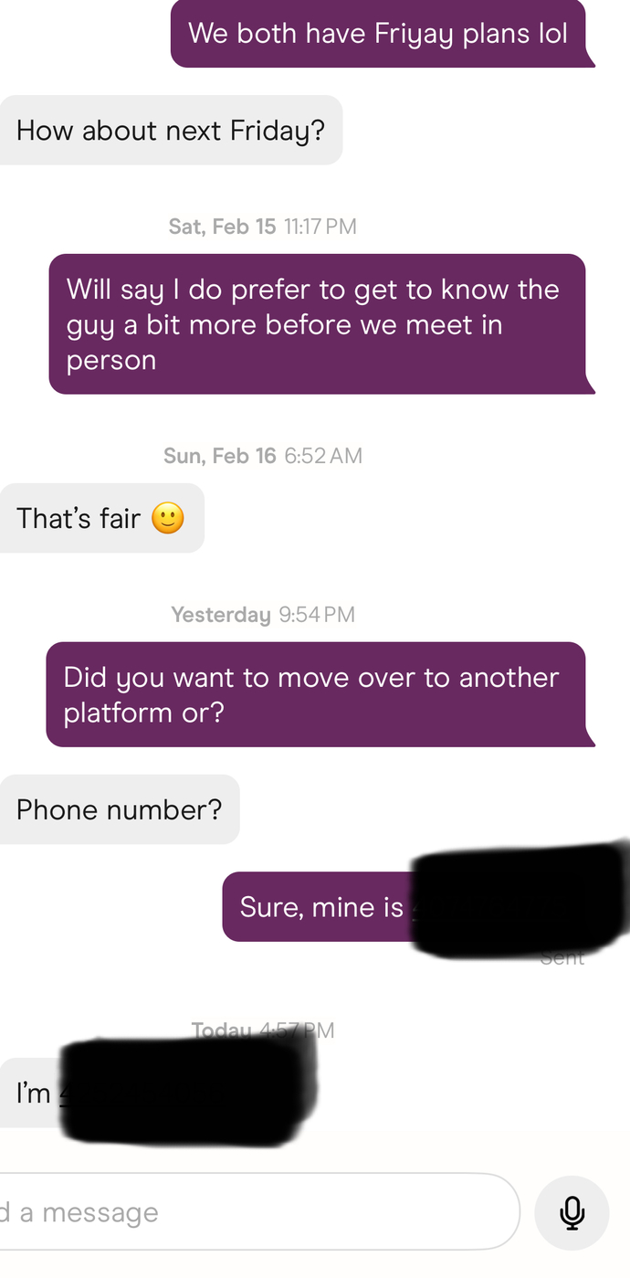 Is this guy playing hard to get? Who’s wrong here?