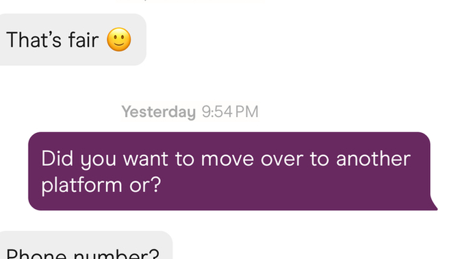Is this guy playing hard to get? Who’s wrong here?
