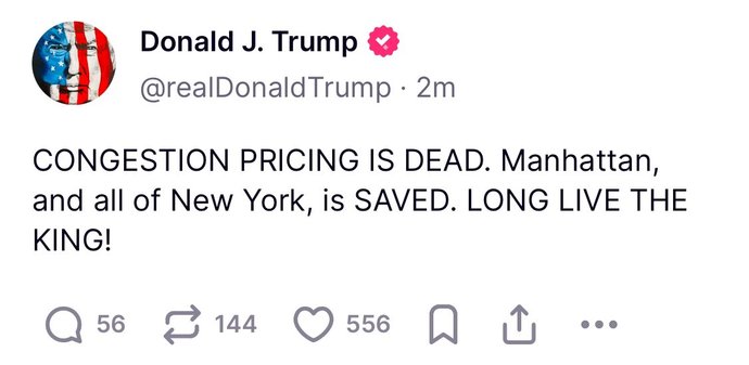 Trump calls himself “THE KING”. What do you think?
