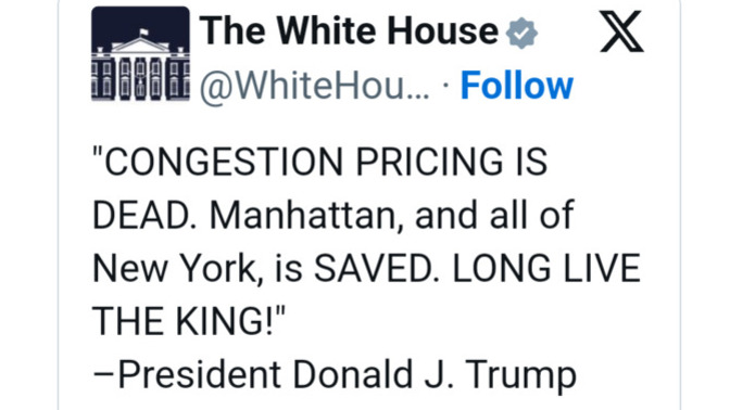 So, today Trump posts "Long live the king" and on Sunday gives quote attributed to Napoleon: "He who saves his Country violates no Law"... What?