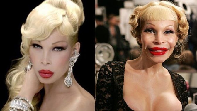 Would someone with a lot of plastic surgery on their face be repulsive to you?