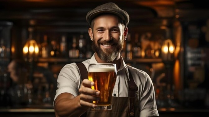 You enter the pub. What do you order?