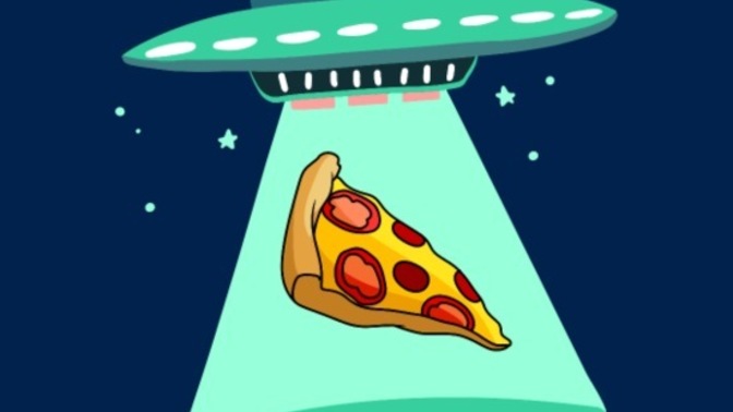 If aliens visited Earth, would they try to understand our food delivery systems or just beam up the pizza?