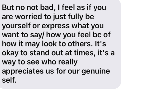 Does he have underlying feelings for me?