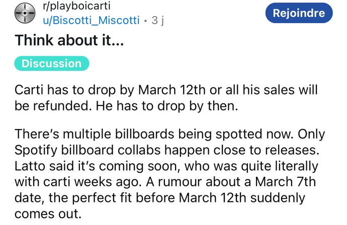 Thoughts on this theory?