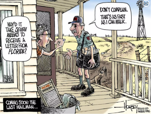 There is talk that President Trump is planning to detach the US Postal Service from taxpayers wallets. With FedEx, UPS, etc. do we really need USPS?